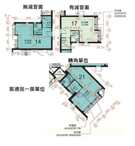 樓宇平面圖|09 屋邨的住宅物業的樓面平面圖